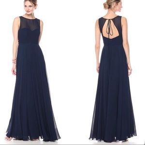 Jenny Yoo Elizabeth Gown in Navy